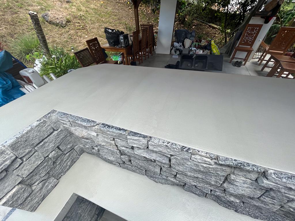 Plan de travail extérieur - Décors Caraïbes