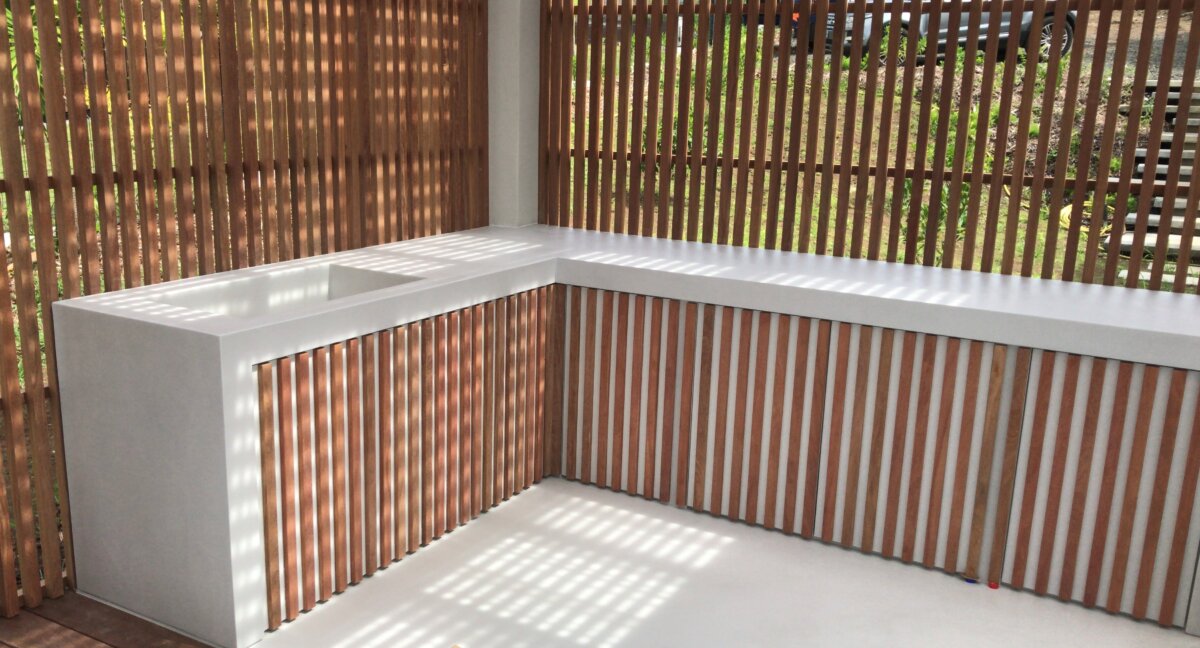 Plan de travail extérieur - Décors Caraïbes
